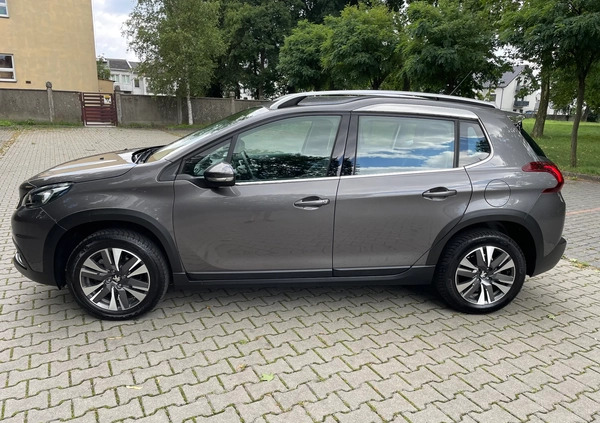 Peugeot 2008 cena 45900 przebieg: 58400, rok produkcji 2016 z Wągrowiec małe 137